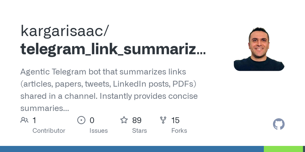 image of Telegram Link Summarizer Agent