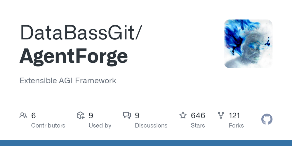 Screenshot of AgentForge