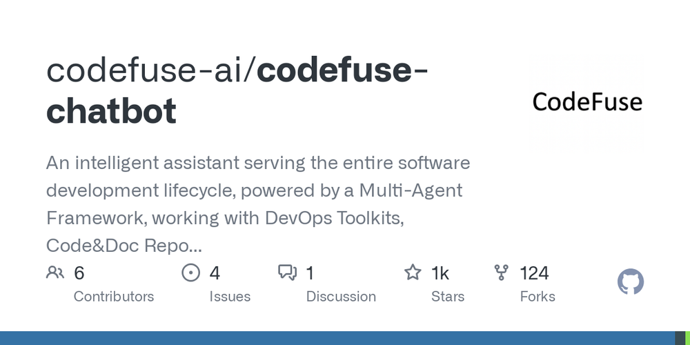 Screenshot of CodeFuse-ChatBot