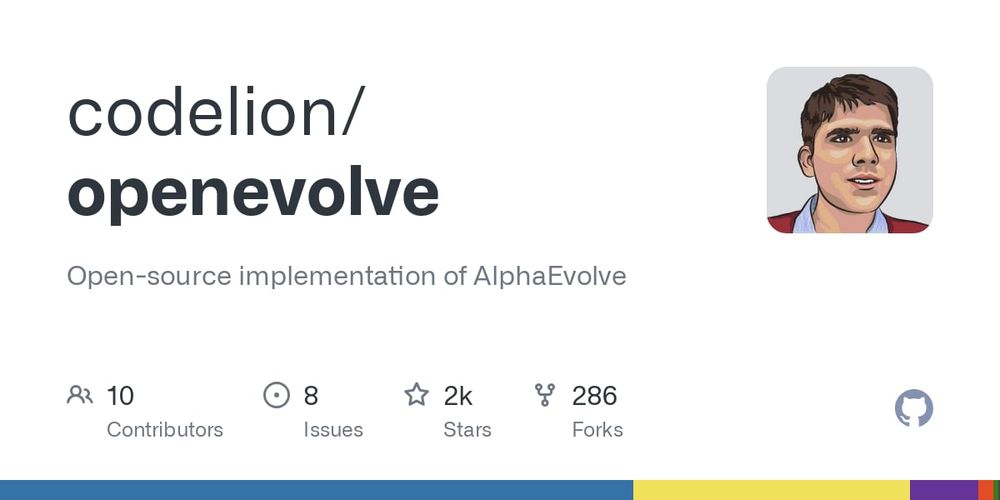 Screenshot of OpenEvolve