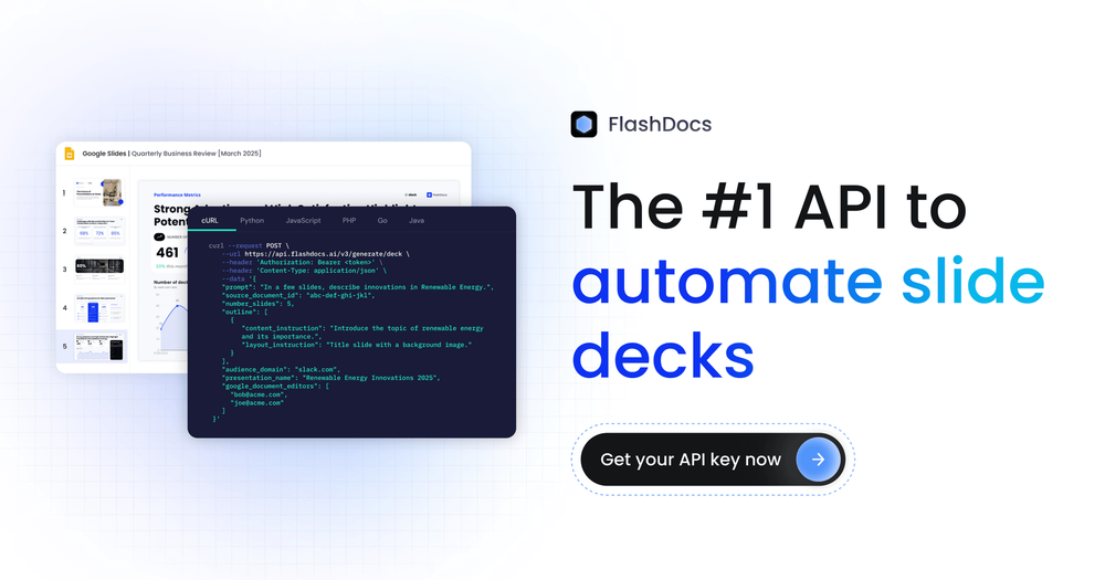 image of FlashDocs API