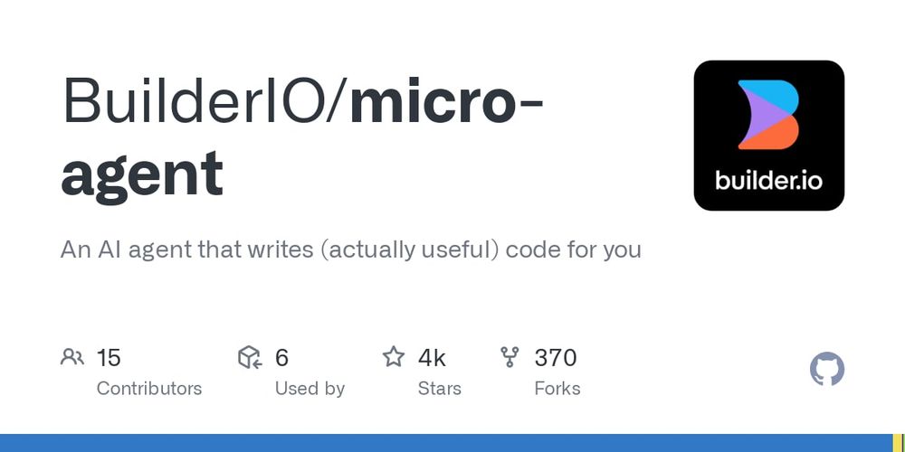 image of BuilderIO Micro-Agent