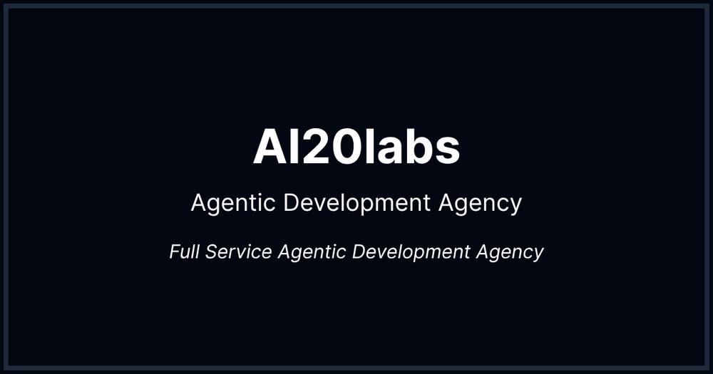 Screenshot of AI20labs