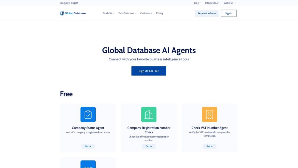 image of Global Database AI Agents
