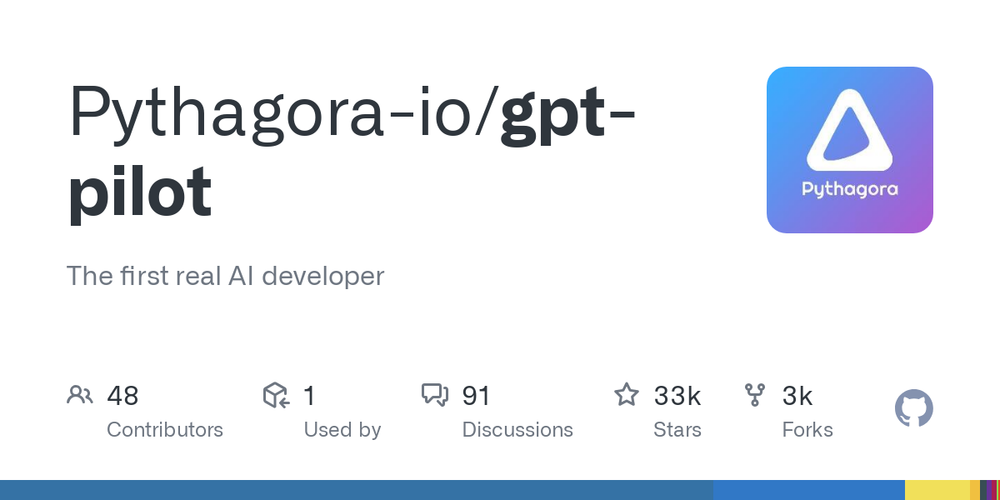 Screenshot of GPT Pilot