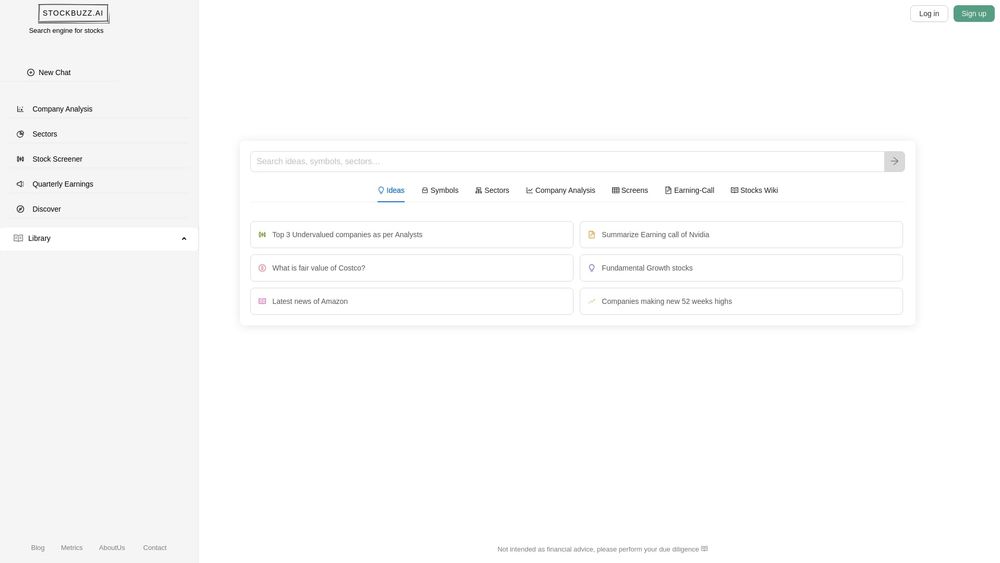 image of Stockbuzz.ai
