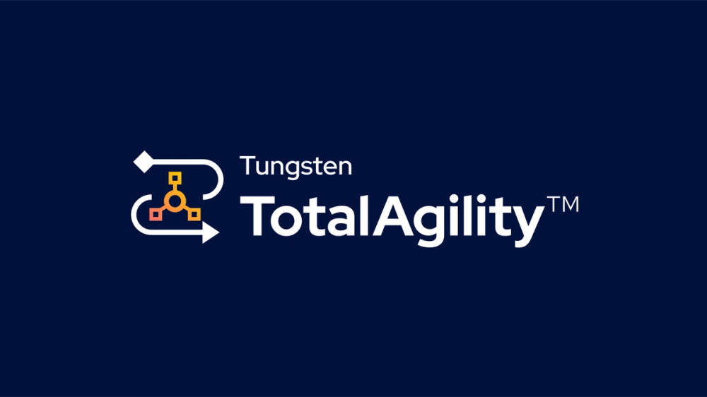 Screenshot of Tungsten TotalAgility
