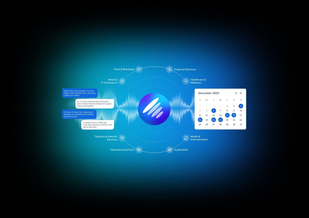 Screenshot of Voxmo AI Voice Agent