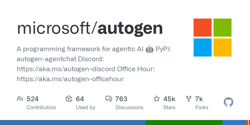 Screenshot of AutoGen