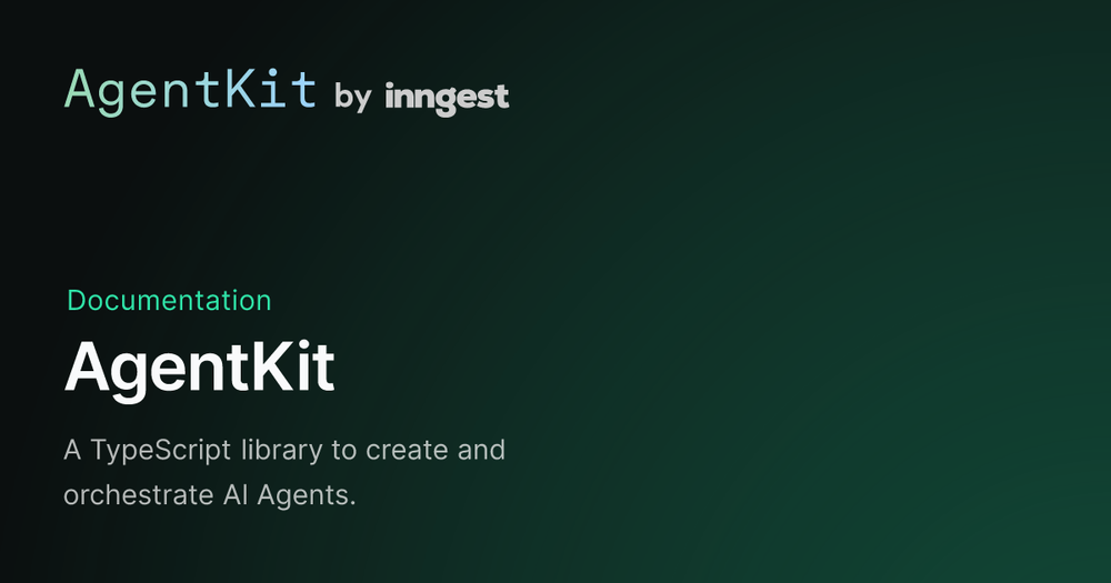 image of AgentKit by Inngest