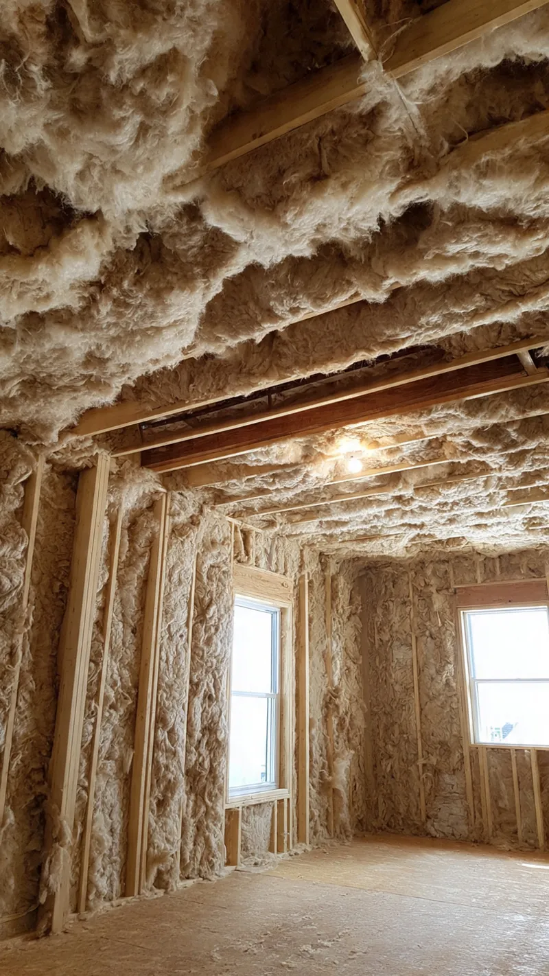 Isolasjon av enebolig soverom