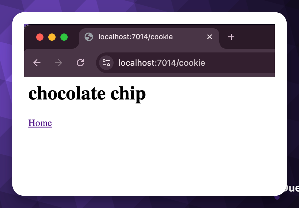 First application in ASP.NET Core 10