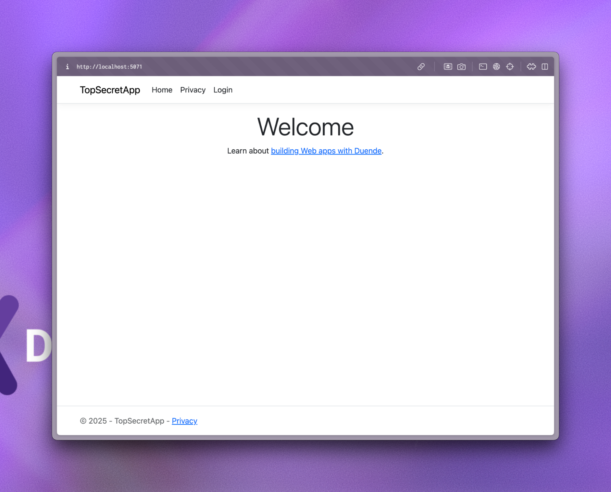 Default view