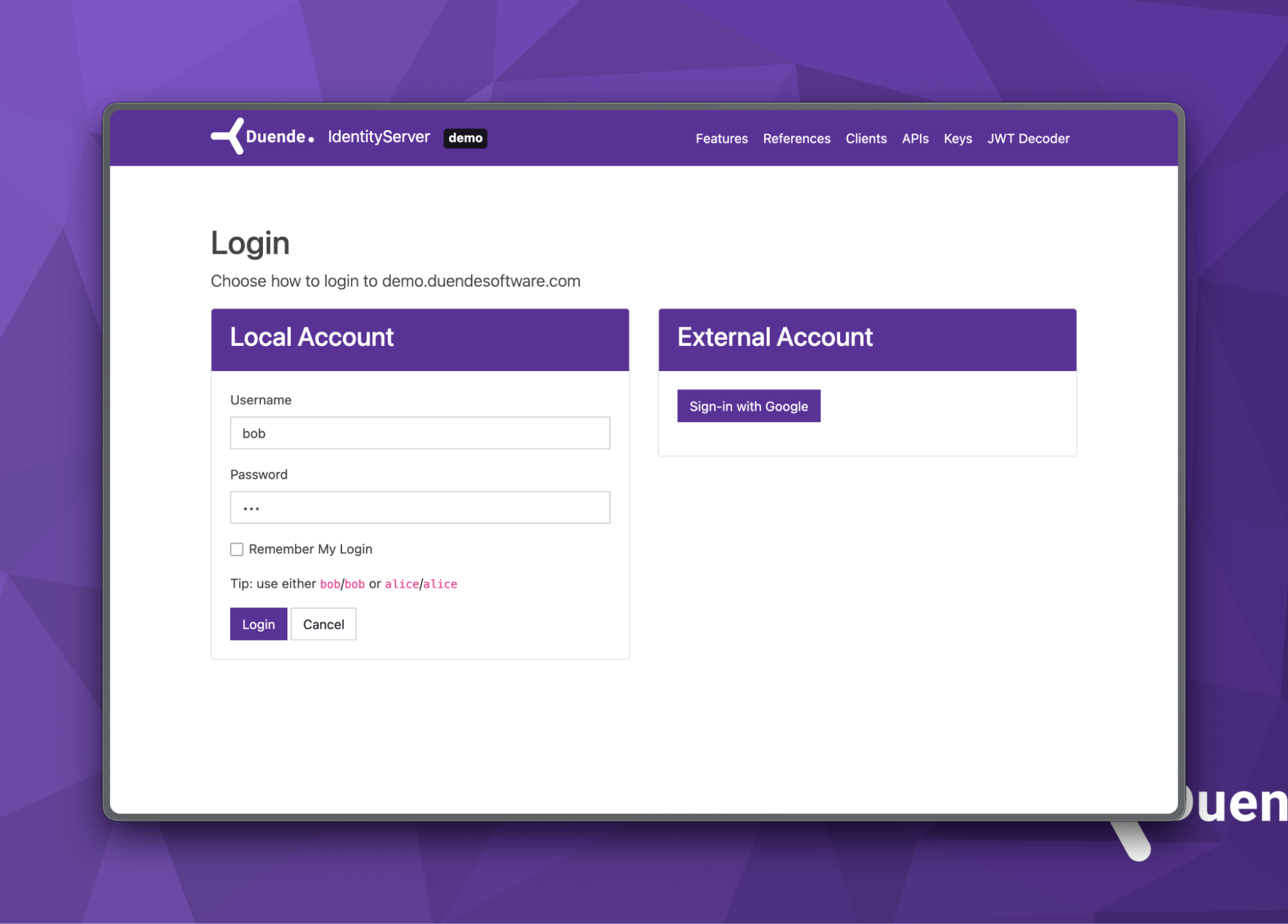Login with IdentityServer in .NET 10 and Swagger UI