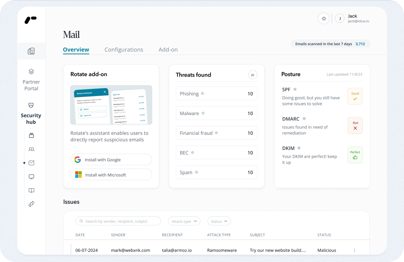 Email Hub