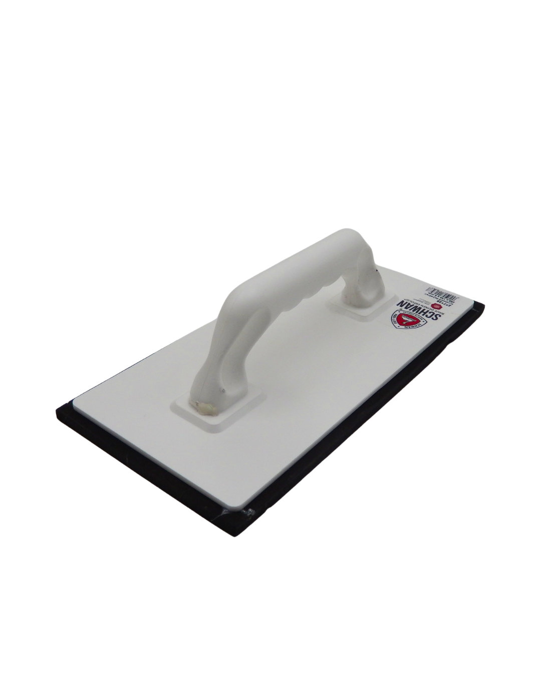Kunststoff-Reibebrett m. schwarzem Belag, 280x140x8mm