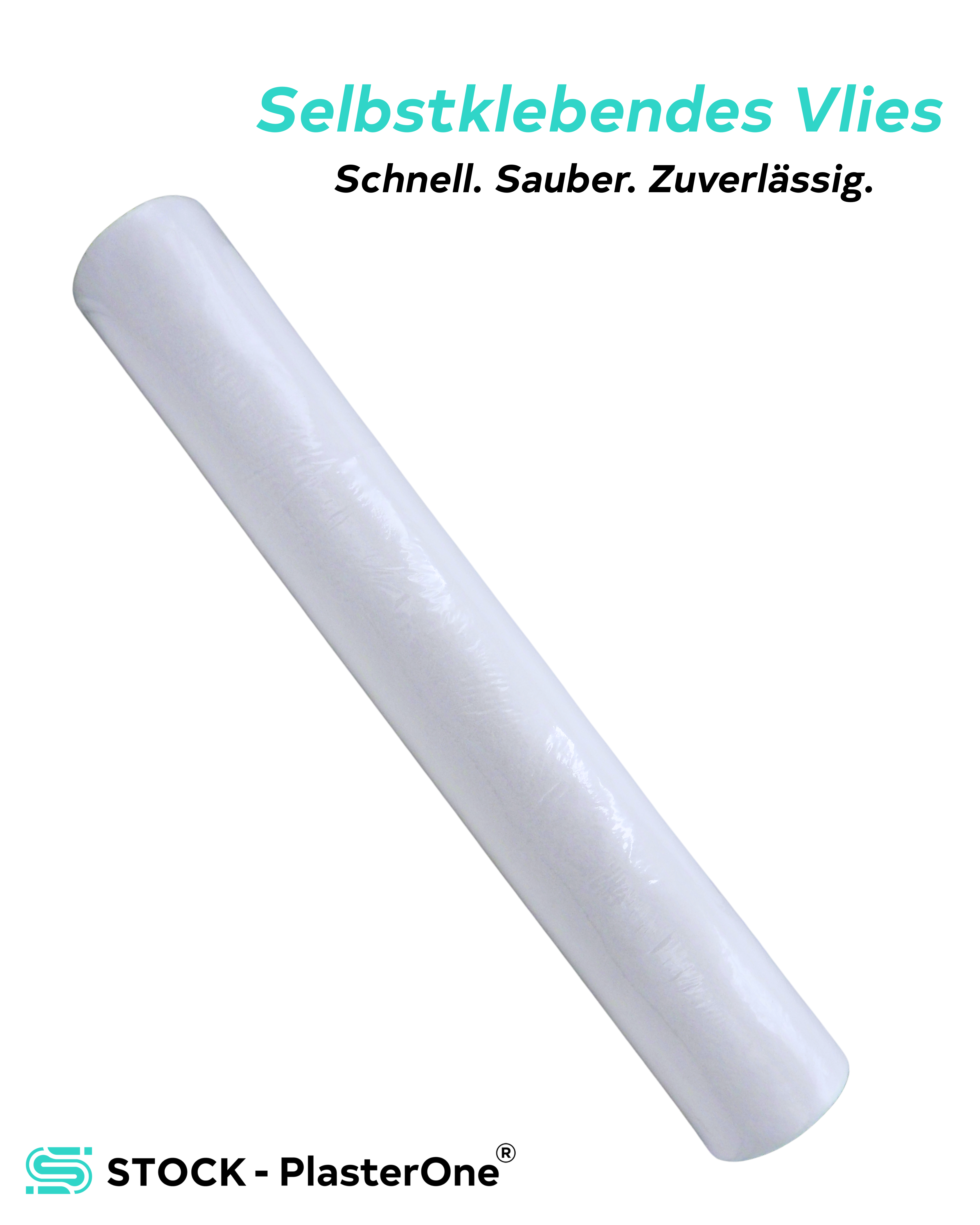 Selbstklebendes Abdeckvlies 25m x 1m | Maler- & Renoviervlies | Treppen- & Bodenschutz