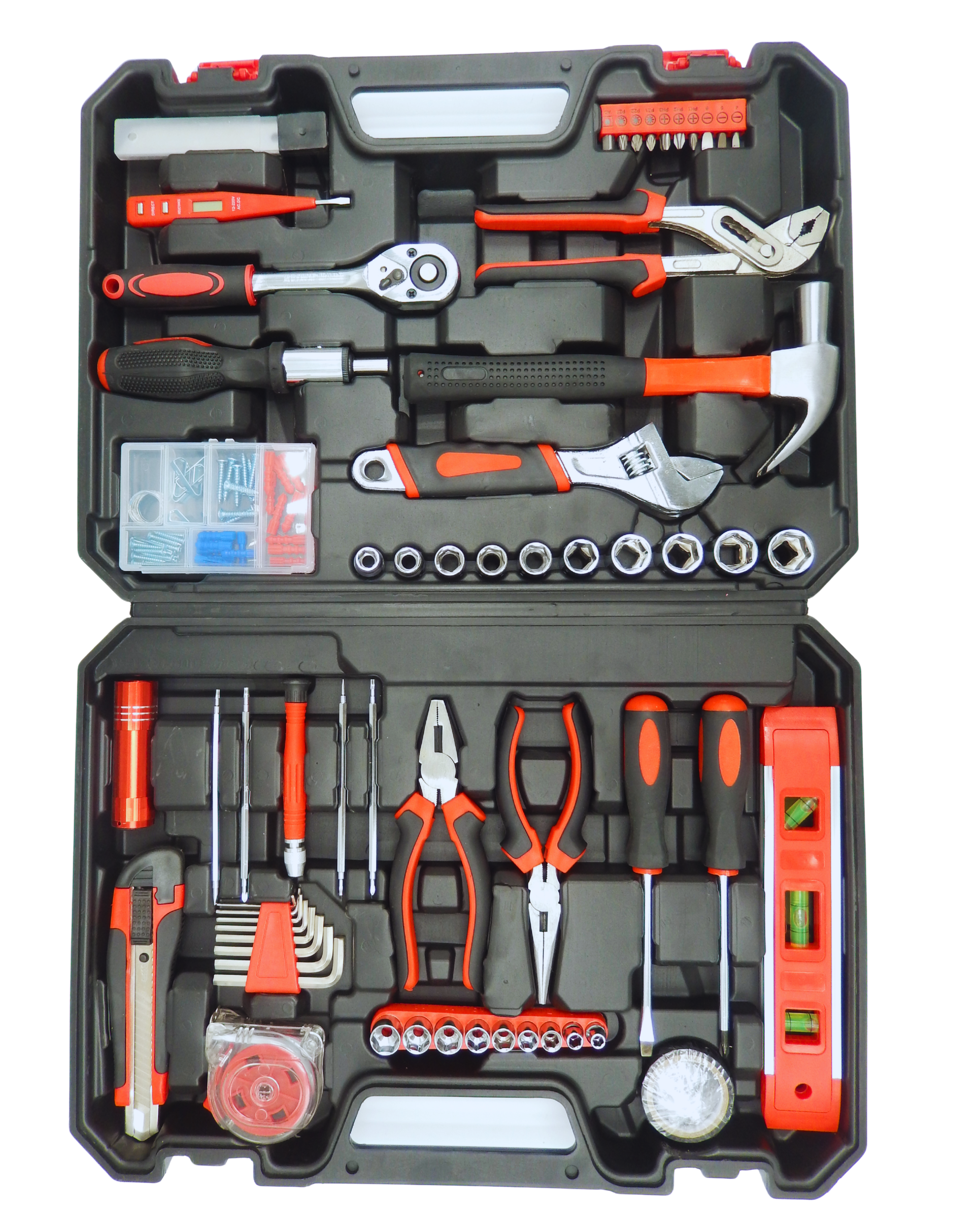 Werkzeugkoffer 120-teilig – Komplettes Werkzeug Set