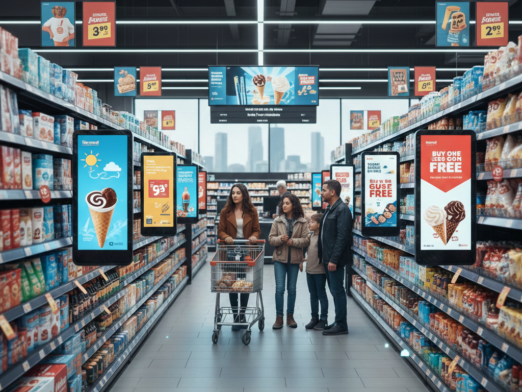 Retail Media w sklepie – rewolucja, która przynosi wyniki. Case study Iceland i The Food Warehouse
