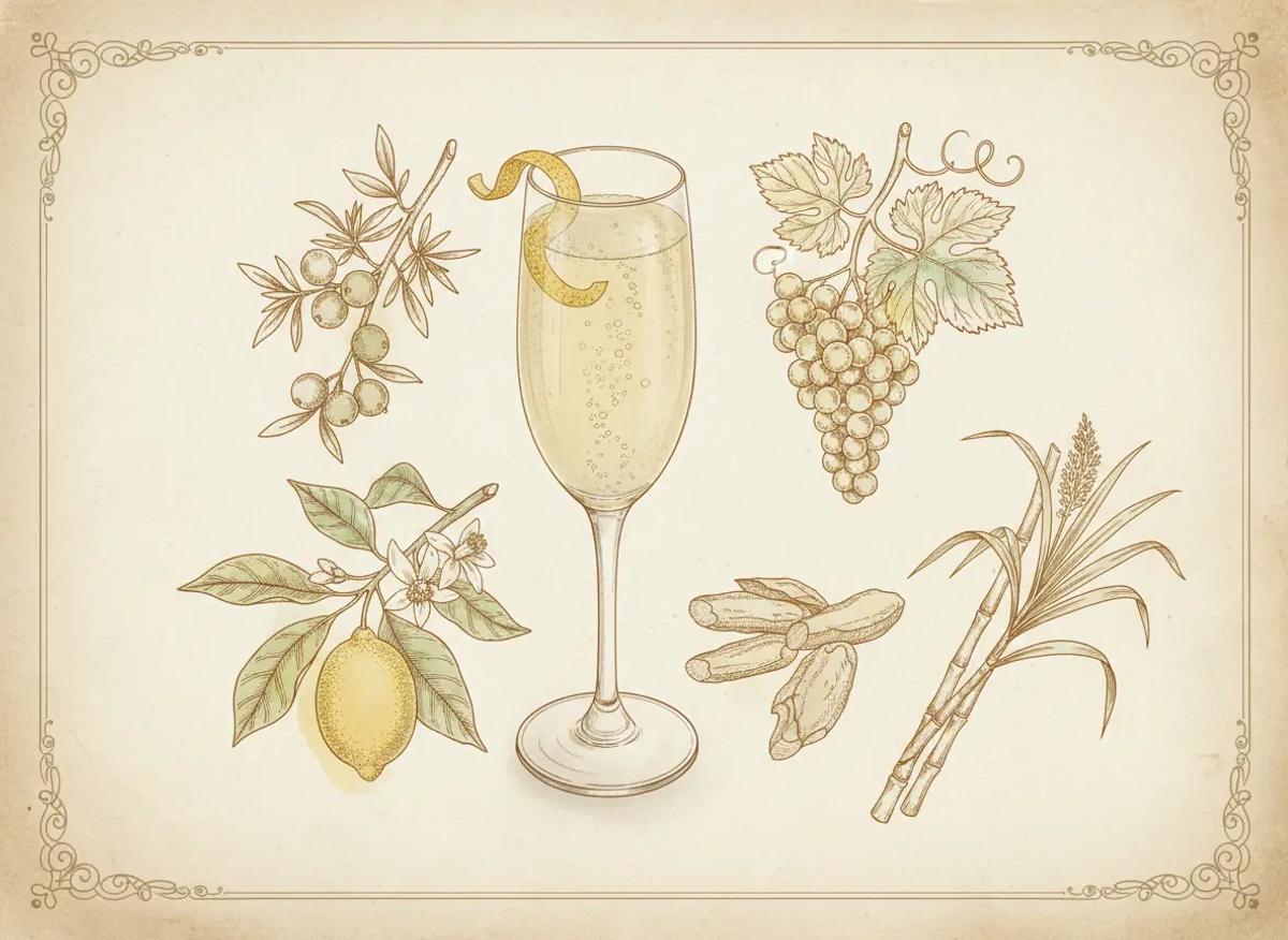 French 75 cocktail recipe - Jerry Can Spirits