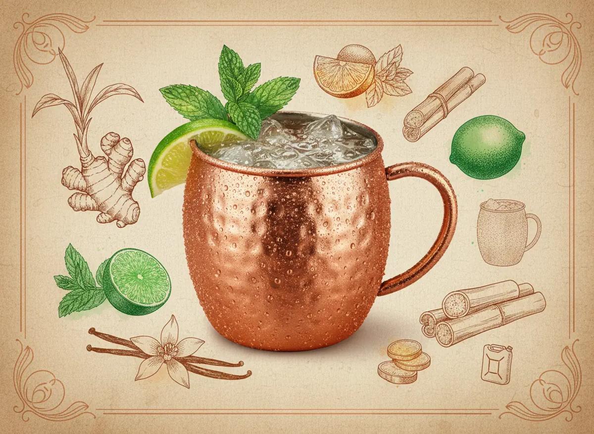 Spiced Rum Mule cocktail recipe - Jerry Can Spirits