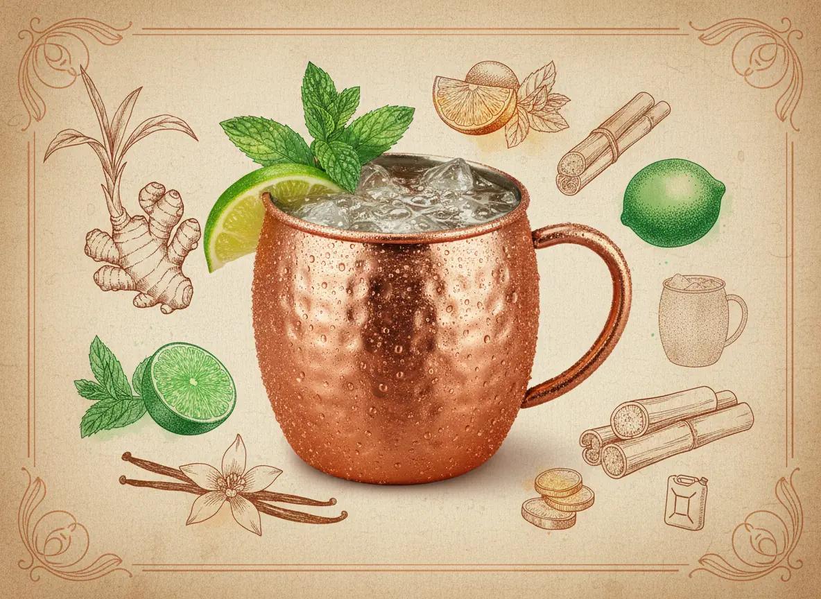Spiced Rum Mule cocktail recipe - Jerry Can Spirits