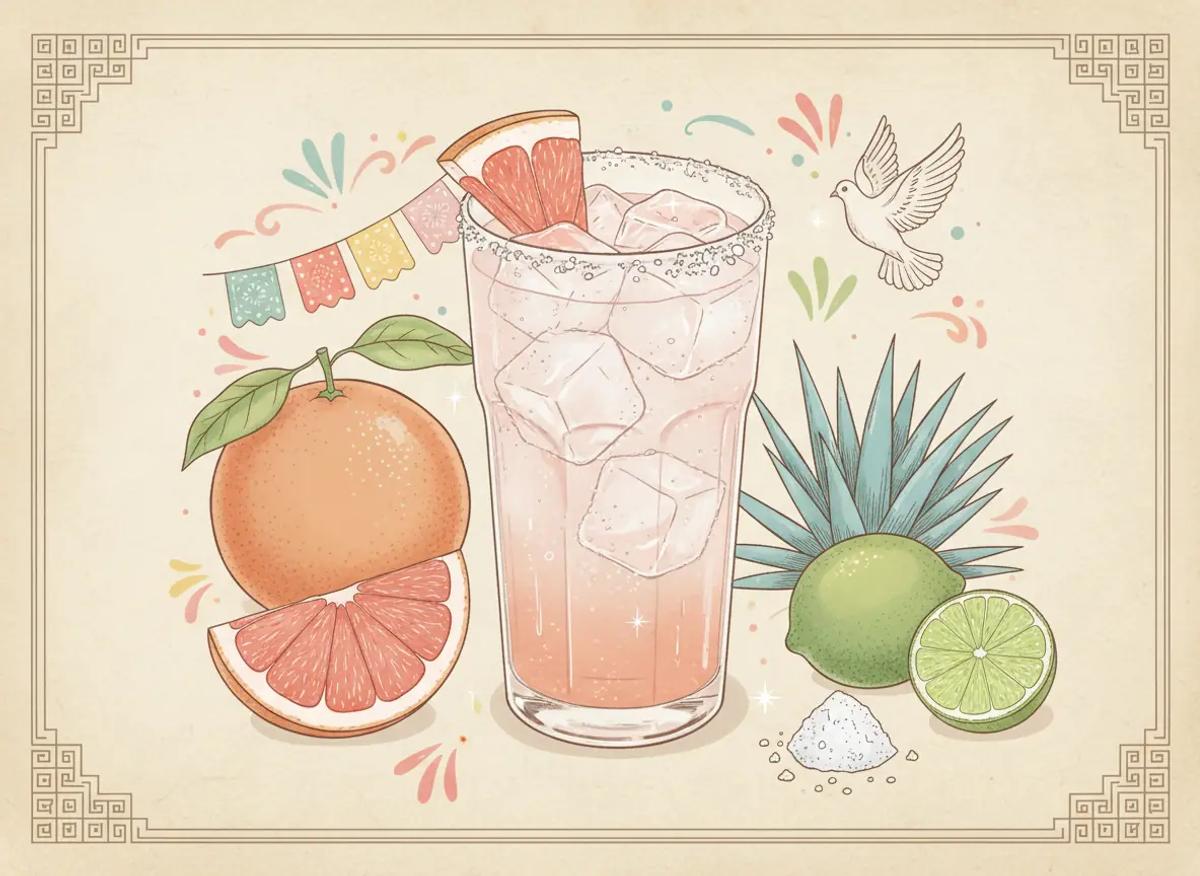 Paloma cocktail recipe - Jerry Can Spirits