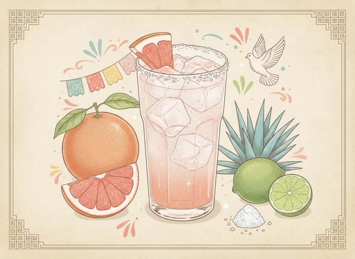 Paloma cocktail recipe - Jerry Can Spirits