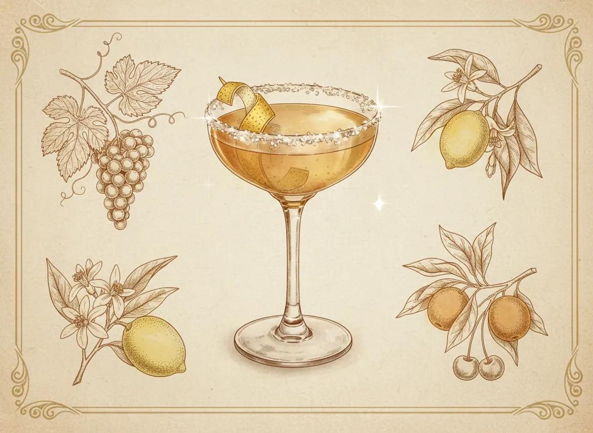 Brandy Crusta cocktail recipe - Jerry Can Spirits