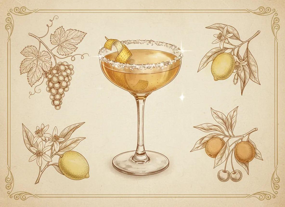 Brandy Crusta cocktail recipe - Jerry Can Spirits