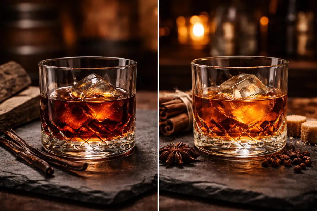 Is Dark Rum the Same as Spiced Rum?