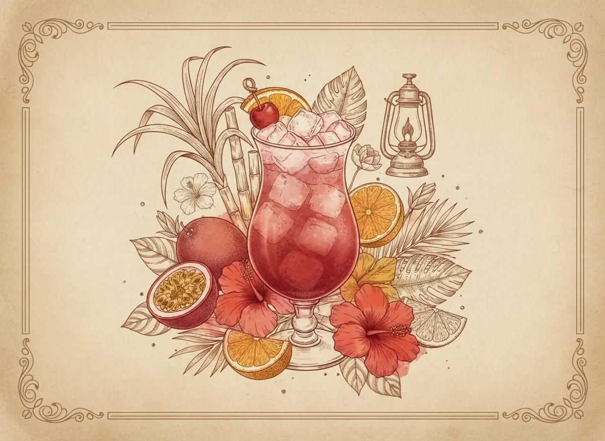Hurricane cocktail recipe - Jerry Can Spirits