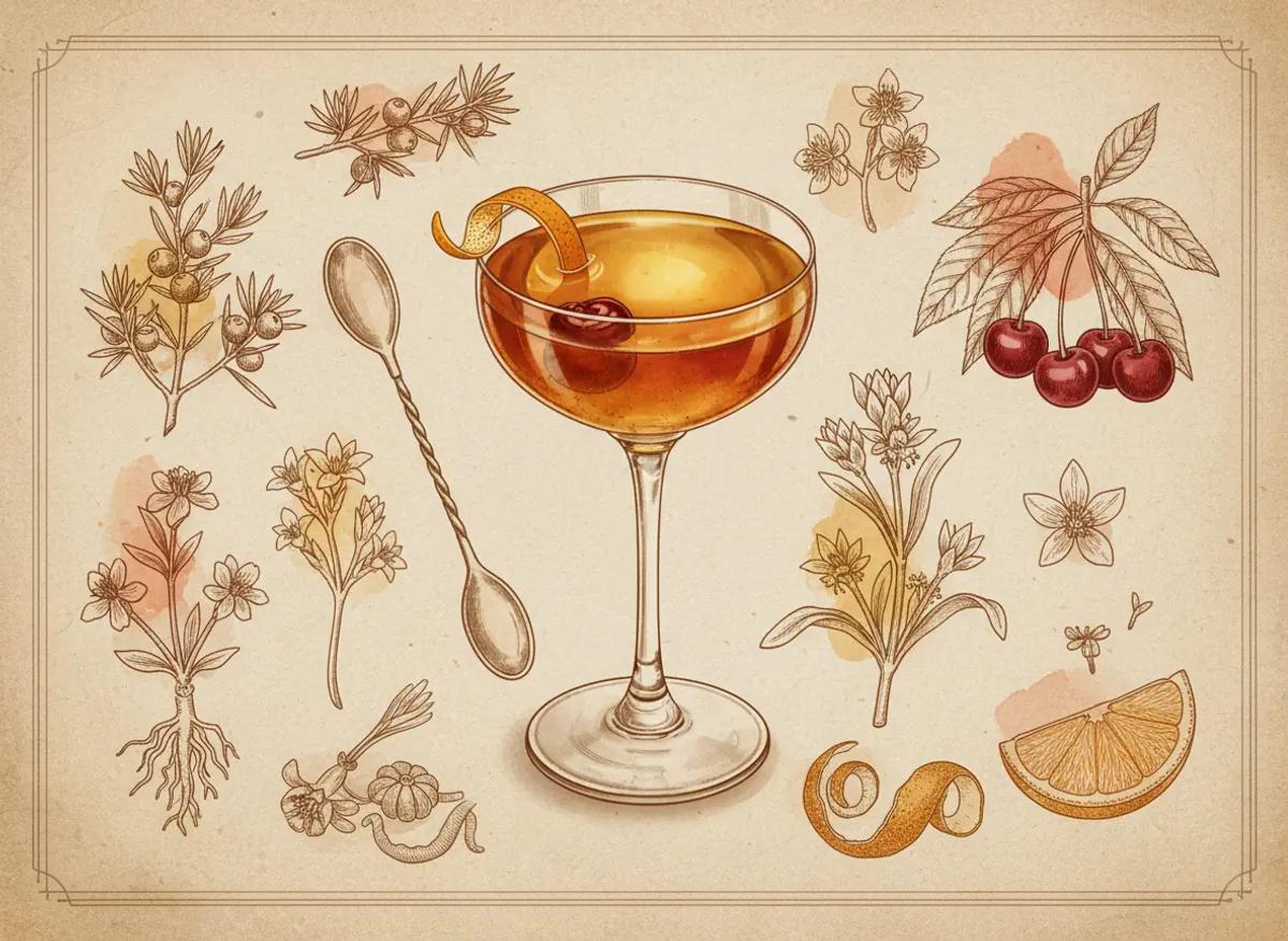Martinez cocktail recipe - Jerry Can Spirits