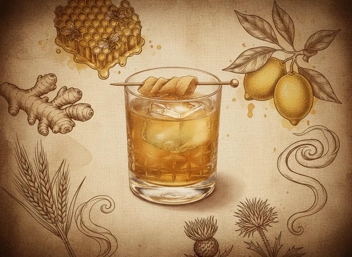 Penicillin cocktail recipe - Jerry Can Spirits