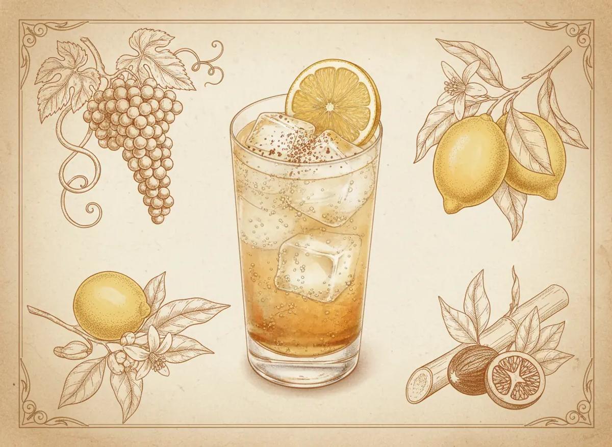 Brandy Sling (Cold) cocktail recipe - Jerry Can Spirits