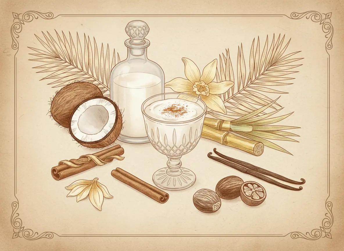 Coquito cocktail recipe - Jerry Can Spirits