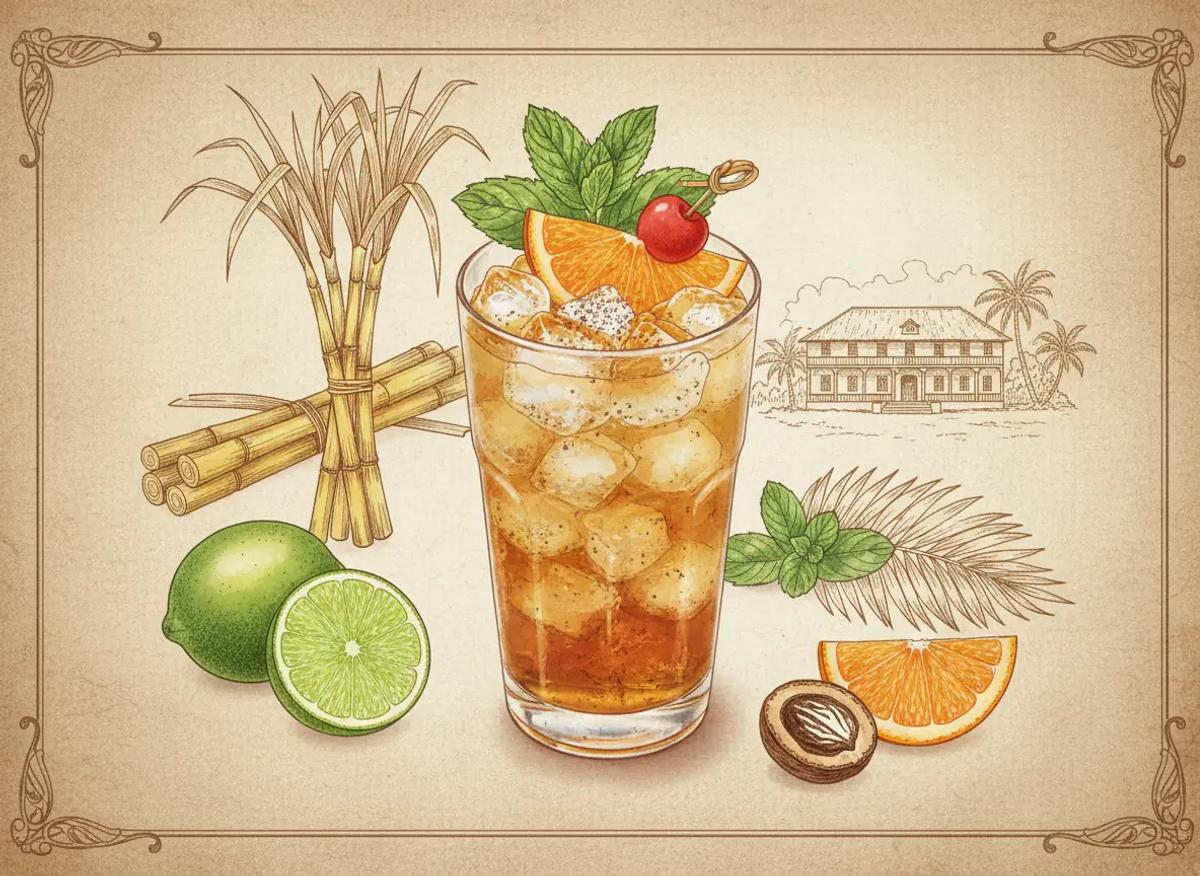 Planters Punch cocktail recipe - Jerry Can Spirits