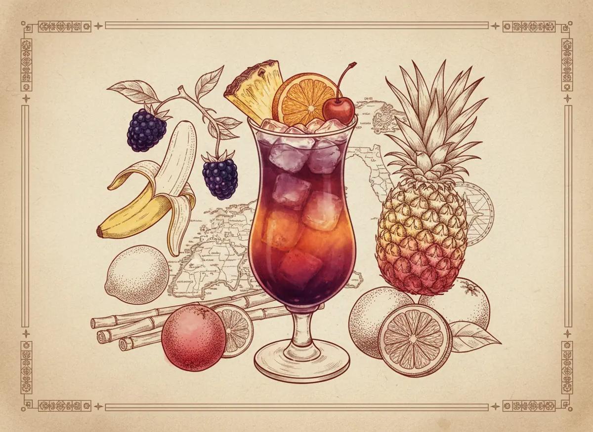 Rum Runner cocktail recipe - Jerry Can Spirits