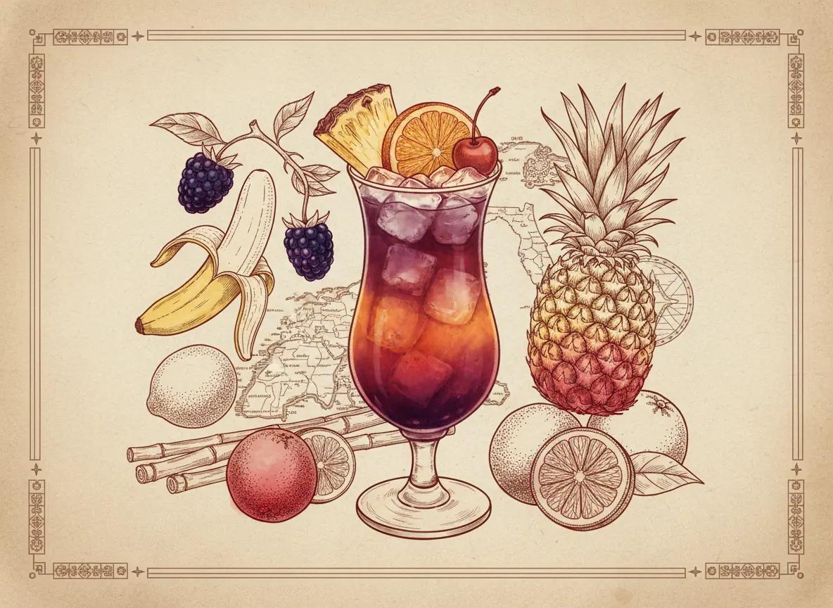 Rum Runner cocktail recipe - Jerry Can Spirits