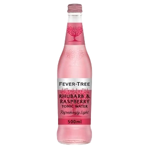 Fever-Tree Refreshingly Light Sweet Rhubarb & Raspberry Tonic Water