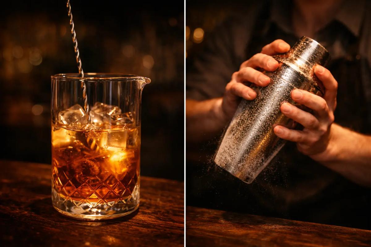 Stirring vs Shaking: When to Use Each Technique