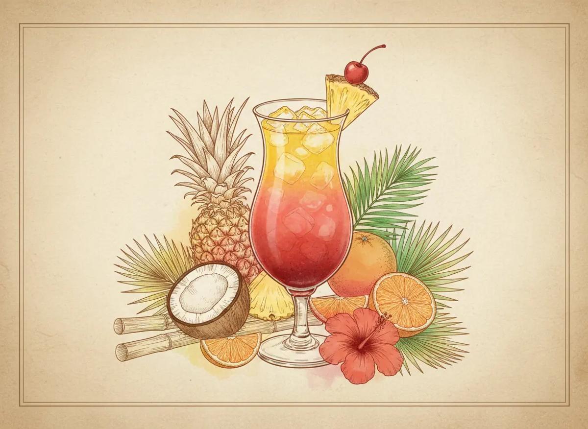 Bahama Mama cocktail recipe - Jerry Can Spirits