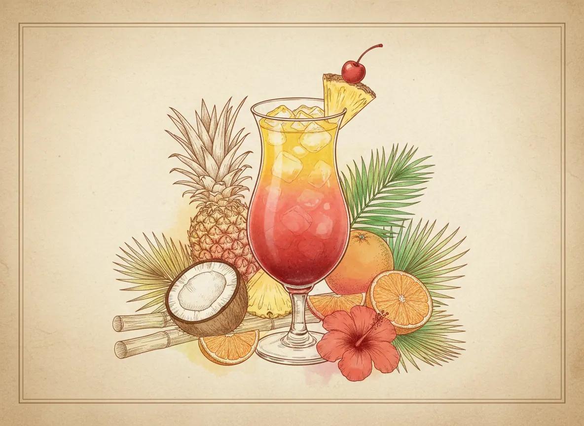 Bahama Mama cocktail recipe - Jerry Can Spirits