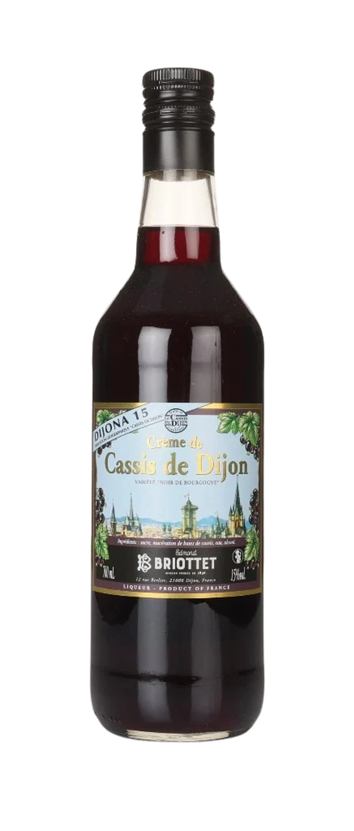Edmond Briottet Crème de Cassis de Dijon - Premium Choice