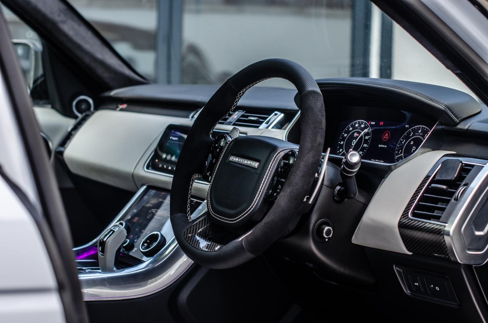 Range Rover Sport SVR interior