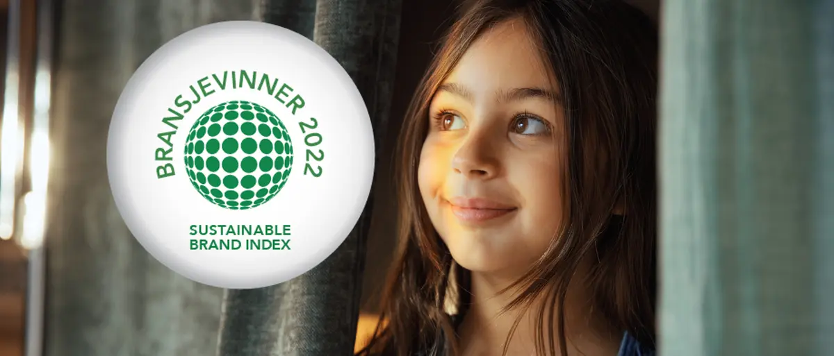Sustainable Brand Index logo bransjevinner