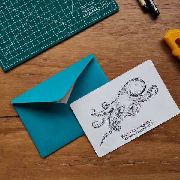 Planilla de stickers ilustrados de fauna y flora