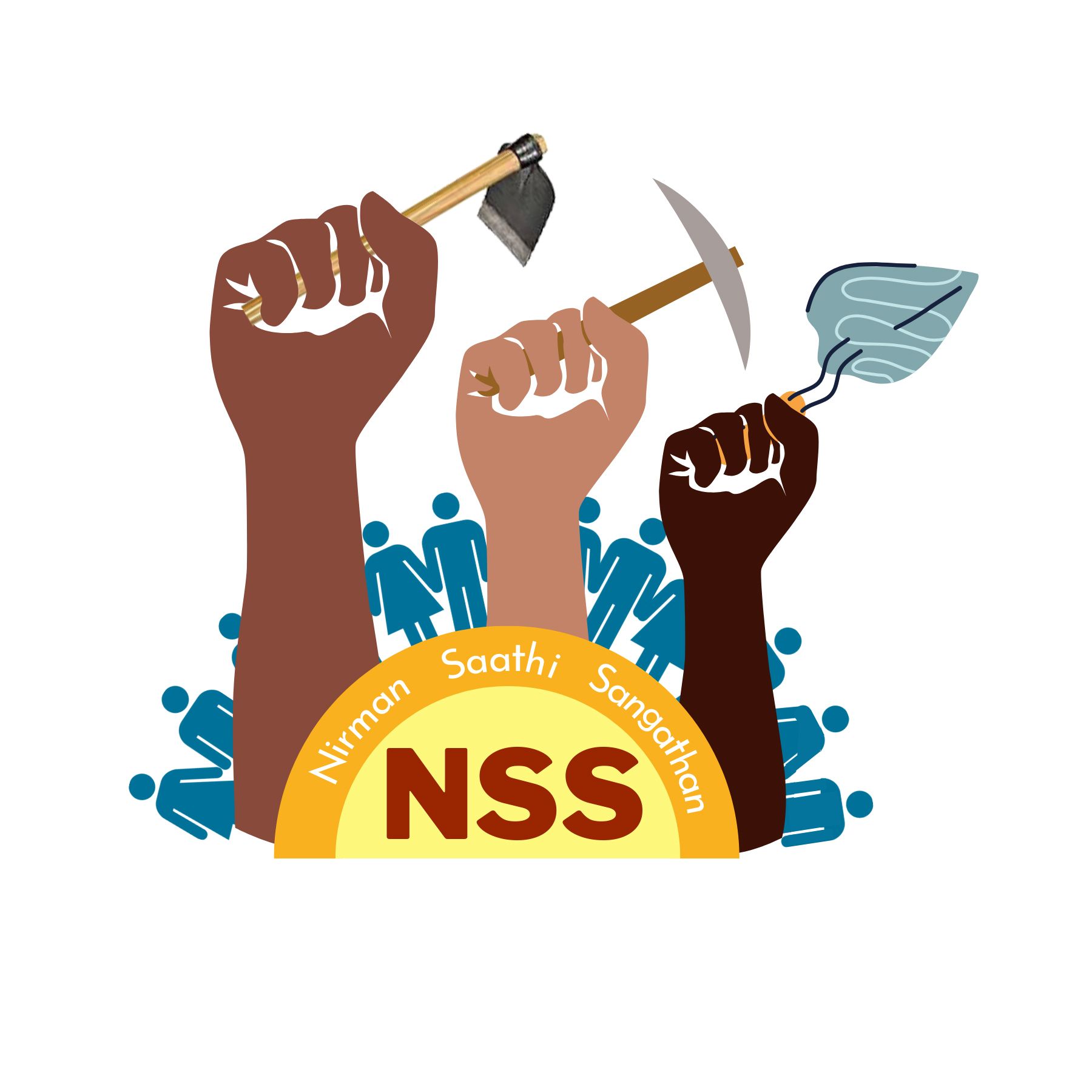 Nirman Saathi Sangathan (NSS) Logo