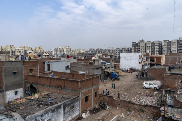 Photo of a housing colony