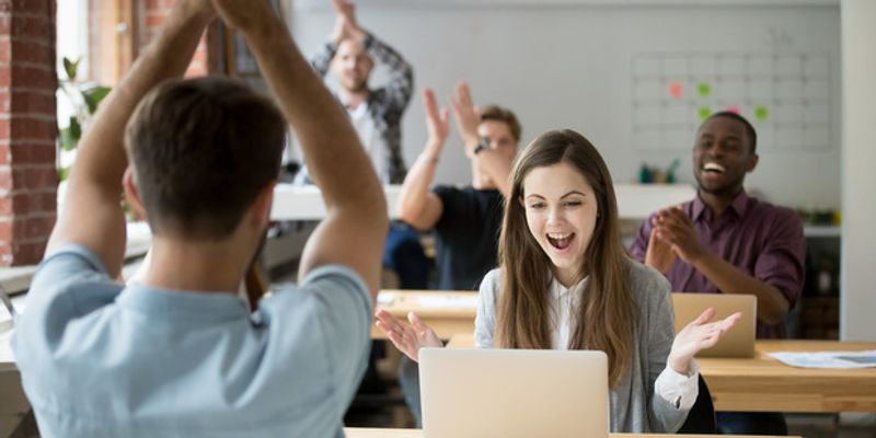 Cover image for Gaming makes work fun